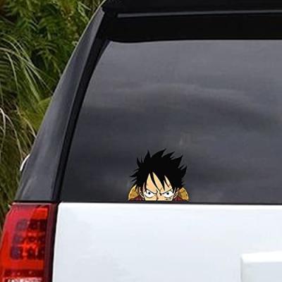 China EARLFAMILY Color Permanence For Waterproof Funny Roronoa Zoro Anime Car Sticker 5.1