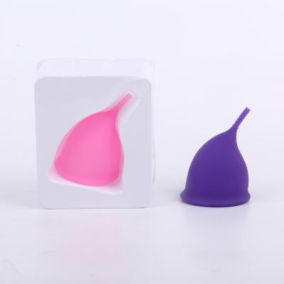 China Hot Selling Cash Type Woman Care Menstrual Cup S/L for sale