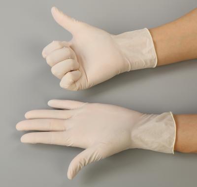 China Latex Disposable Non Sterile Latex Gloves Powder Free Latex Disposable Gloves for sale