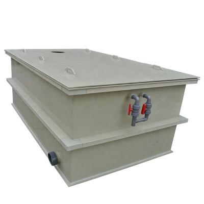 China Polypropylene Chemical Customized Plastic Plating Tank For Water Or Chemical Liquid Storage for sale