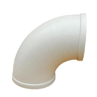 China Waterproof Gray Or Beige Polypropylene Pipe Fitting Elbow / Conduit 90 Degree Elbow Pipe for sale