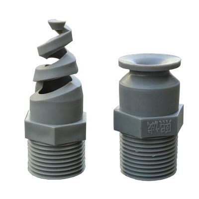 China Anti-Corrosion Gray Ultrasonic Plastic Spray Nozzle for Cooling Tower Spray Nozzle, Mist Plastic Spray Nozzle for sale