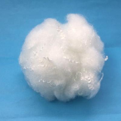 China Padding Stuffing Virgin Polyester Staple Fiber 15Dtex High Resilience for sale