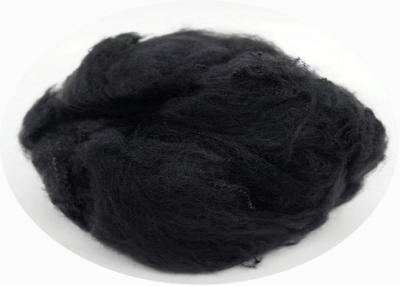 Chine 3D noir non-tissé a régénéré élongation Rate Low Defects de la fibre de polyester la bonne 51mm à vendre