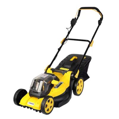 China ABS+Aluminum Alloy Manual Spool Lawn Mower With Grass Catcher High Efficiency Push Lawn Mower for sale