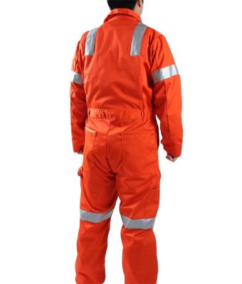 China Cotton Safety Electrician Workwear Fire Retardant Work Jacket Industrial Uniform Construction Clothing for sale