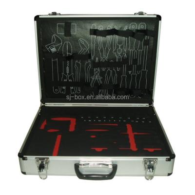 China Aluminum DIY Waterproof Shockproof Dustproof Tool Box for sale