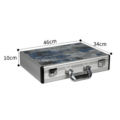 China Custom Aluminum Military Brifecase Case Storage Briefcase for sale