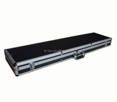 China Long Durable Custom Black Hard Aluminum Gun Case for sale