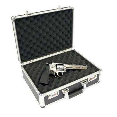 China See Photos Black Hard Aluminum Locking Transport Gun Case for sale