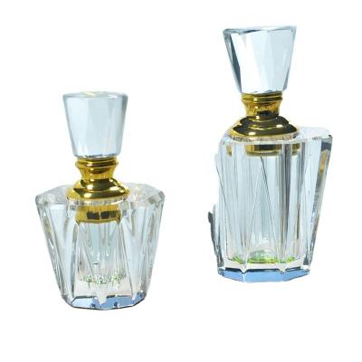 China Creative Custom Fantasy Oud Liquid Crystal Perfume Bottles Clear Glass Dropper Bottle China Essential Oil Bottles 3ml for sale