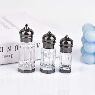 China New Personal Care Perfume Oil Bottle 3ml 6ml 12ml Perfume Glass Bottles Decorative Perfume Oil Bottle for sale