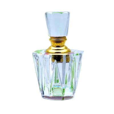 China Custom Crystal Perfume Bottle Mini Portable Personal Care Travel Perfume Filling Empty Bottle Crystal Perfume Bottles For Cosmetic for sale