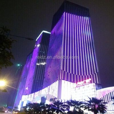 China 2022 Sports Stadiums Newest Technology, 18W Super Thin Linear Light Multicolor DMX Media Led Facade Lights For Building Decoration for sale