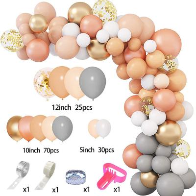 China Festival Decoration Pick Arch Kit Wedding Birthday Party Balloon Champagne Garland Arch Balloon Set for Party Decoration for sale