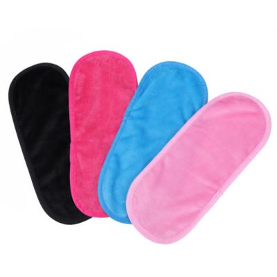 China Fashion Trend Customized Hot Selling Flannel Makeup Remover Washable Towel Clean Facial Towel For Ladies for sale