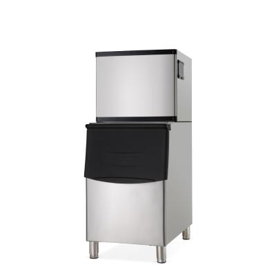 China Hotels 16 Kg To 1000kg Storage Crescent / Moon Cube Ice Machine for sale