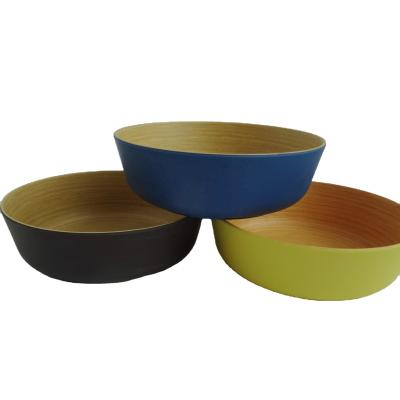 China 100% Sustainable Biodegradable PLA BPA Free Compostable Bamboo Bowl, Dinnerware Sets for sale