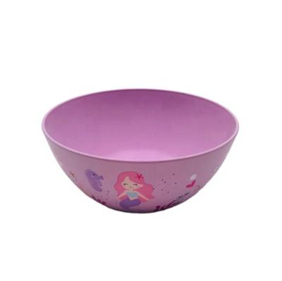 China 100% Sustainable Recycle PLA PP Biodegradable Bamboo Fiber Small Suction Bowl, Kids Roll Up Tableware Sets for sale