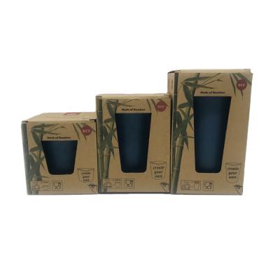 China Best Quality Viable BPA Free Bamboo Lid Storage Jars Bamboo Lid Gift Packaging for sale