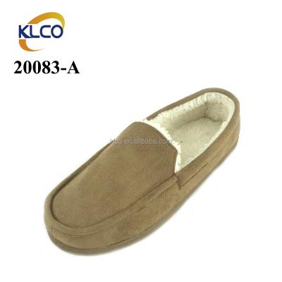 China OEM New Style Comfortable Simple Warm Slippers Comfortable Khaki Tpr Women's Moccasin Shoes for sale