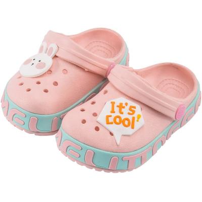 China Round Kids Slippers Boys Girls Garden Shoes Beach Sandals Slipper Summer Toddler Kids Flat Sports Shoes for sale