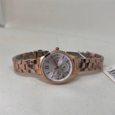 China Auto date custom design instagram 304 35mm luxury wholesale ip rose gold and silver ladies day date quartz watch for sale