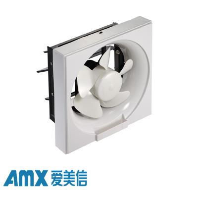 China Single-direction / Double-direction 8 Inch Plastic Wall Mounted Exhaust Ventilation Fan With Louver for sale