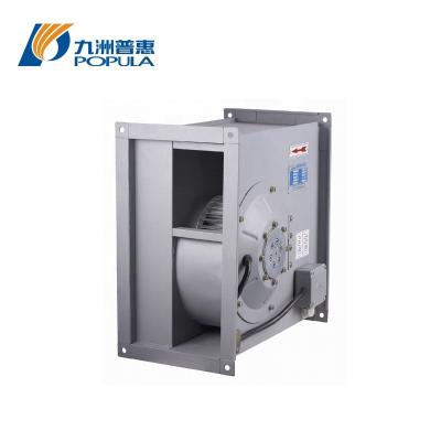 China Hotels GDF Series Centrifugal Pipe Fan / Inline Fan Duct Fan With External Rotor Motor for sale