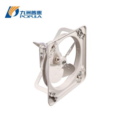 China Square hotel exhaust fan with good anti-rust property, high quality ball bearing motor for sale