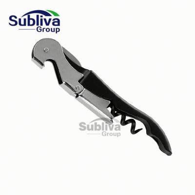 China Viable Portable Stainless Steel Wine Corkscrew Bottle Opener Corkscrew Wine Openers for sale