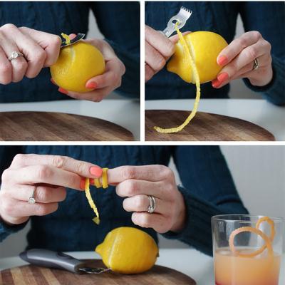 China 420 Stainless Steel Blade Citrus Lemon Zester for sale