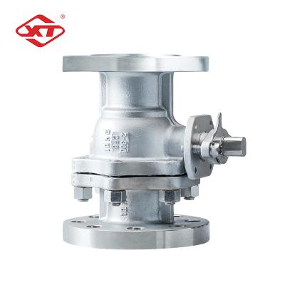 China Engineering factory exhaust valve ball stainless steel design api single ball valve industrial ball valve for sale