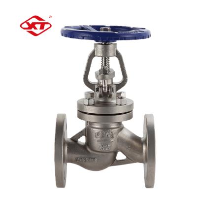 China J41W-40P DN32 Gasket Seal Bonnet Globe Valve Flange Globe Valve Masoneilan Construction for sale