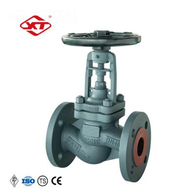 China General Manufacturer Direct Sales GGG40 GGG50 Malleable Iron J41H-16P DN40 DIN Bellow Seal Ball Valve for sale