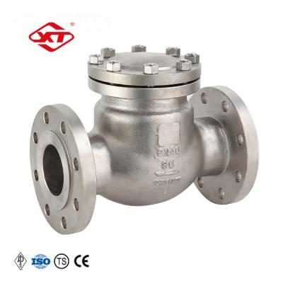 China General Cost Price H44W-40P GOST Check Valve Hydraulic Reduced 3inch Diameter Made In Zhejiang for sale