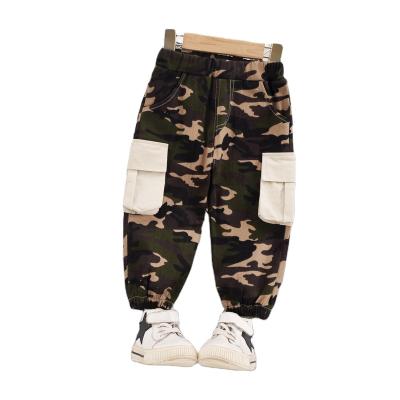 China Factory Wholesale Children's Clothing Breathable Coveralls Camouflage Pants 1-5 Year Old Boys Pants One Piece for sale