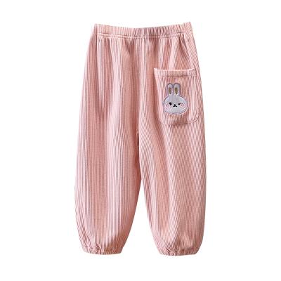 China 2021 Anti-wrinkle Made In China Children's Casual Pants 1-5Years Old Girls Spring And Autumn Models for sale