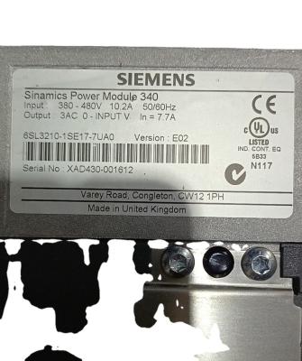 China INDUSTRIAL AUTOMATION 6SL3210-1SE17-7UA0 | SINAMICS-MODUL | ORIGINAL FROM NEUES | DEUTSCHLAND | 6 SL3 210-1SE17-7UA0 for sale