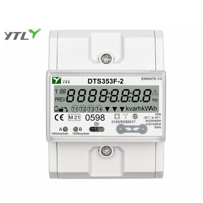 China YTL DTS353F Max 80A DIN Rail Three Phase 4 Module Solar Inverter CE RoHS MI B+D Approved Four Tariff D519025 for sale