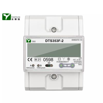 China YTL DTS353F 1000imp/kvarh DIN Rail 3P 4W Power Monitoring Meter CE Approved Multi Tariff D519025 for sale