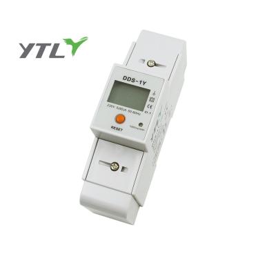 China Single Phase Din-rail Electric Meter Power Meter Smart Home D112024 for sale