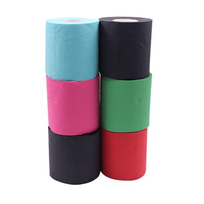 China Soft Comfortable Toilet Paper Tissue Bathroom Tissue Paper Roll Custom Colorful COLOR for sale