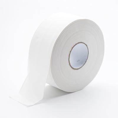 China Virgin Wood Papers OEM Jumbo Toilet Paper In Public Place 2 PLY Toilet Paper Embossing Jumbo Rolls for sale