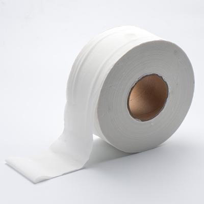 China Jumbo Washing Room OEM Toilet Paper In Public Place 2 PLY Toilet Paper Embossing Jumbo Rolls for sale