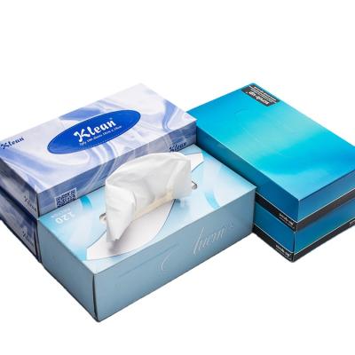 China Hot Selling Box Soft Comfortable Soft Sanitary Facial Tissue Paper for sale