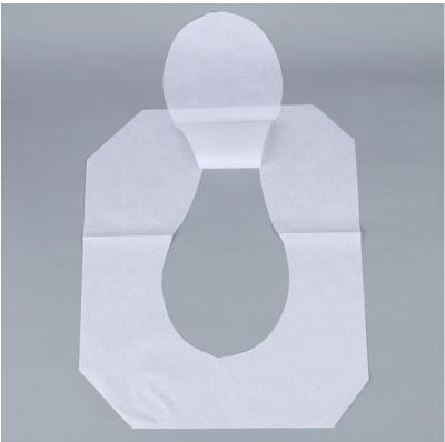 China Narrow Disposable Convenient Disposable Seat Cover Soft Clean Paper Toilet Seat Covers for sale