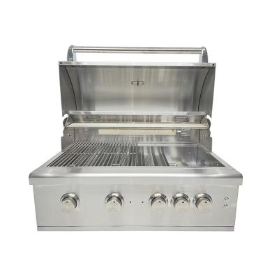 China Adjustable Height 5 burner gas stove with oven grill bbq outdoor panini wholesale custom barbecue 6 cooker and gas grill barbecue grills machine for sale