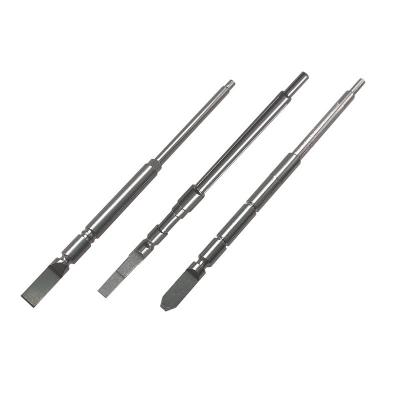 China Custom Machining Micromotor CNC Parts 304 Stainless Steel Lathe Electric Toothbrush Shaft for sale