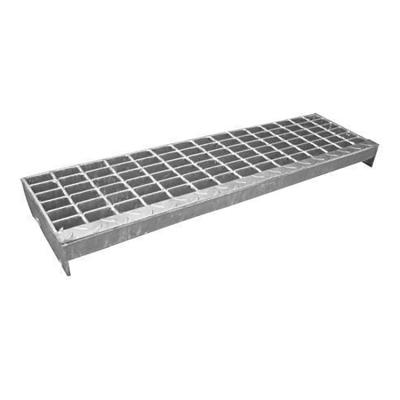 China High Strength Heavy Duty Steel Grid Metal Edging For Outdoor Stairs Metal Stair Treads And Risers for sale